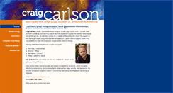 Desktop Screenshot of craigcarlsonphd.com