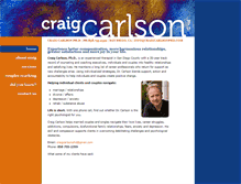 Tablet Screenshot of craigcarlsonphd.com